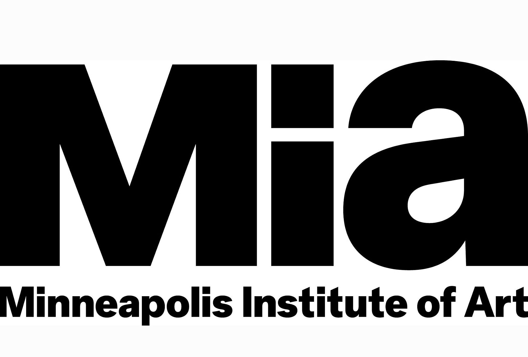 Logo of Minneapolis Institute of Art featuring large black "Mia" text with "Minneapolis Institute of Art" below.