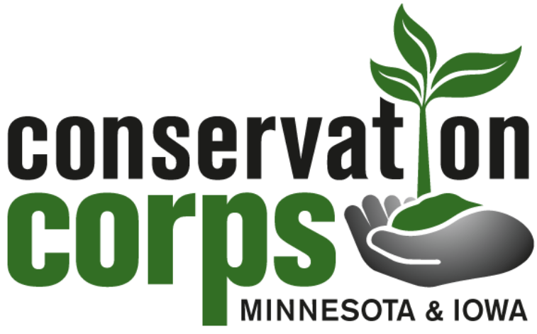 Conservation Corps Minnesota and Iowa logo