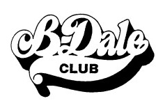Black and white logo reading "B-Dale Club" in bold, stylized script.